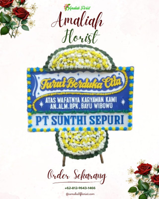 Papan Bunga Duka di Bukit Batu