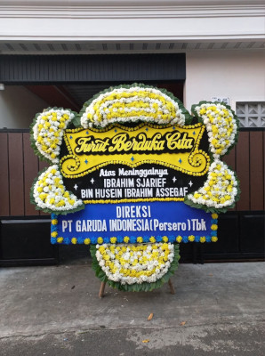 Papan Bunga Duka di Bukit Batu